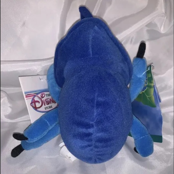 Disney A Bugs Life Mini Bean Bag Dim Beetle Bug Plush Stuffed Toy New with Tags - Picture 3 of 5